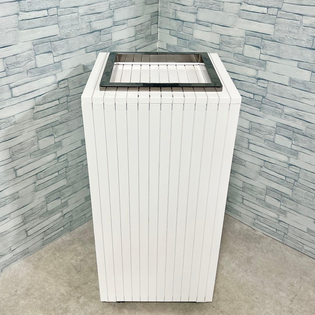 ZitA SQUARE ふた付き自動開閉 ごみ箱 45L 白 ジータ スクエア