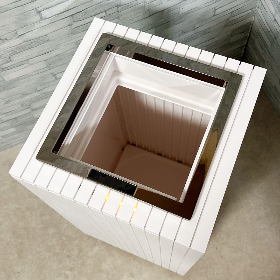 ZitA SQUARE ふた付き自動開閉 ごみ箱 45L 白 ジータ スクエア