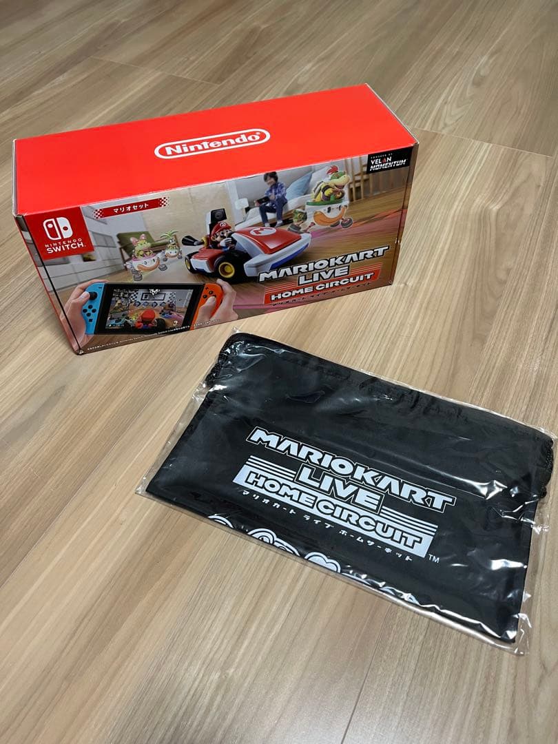マリオカート ライブ ホームサーキット マリオセット　新品未使用 巾着付き