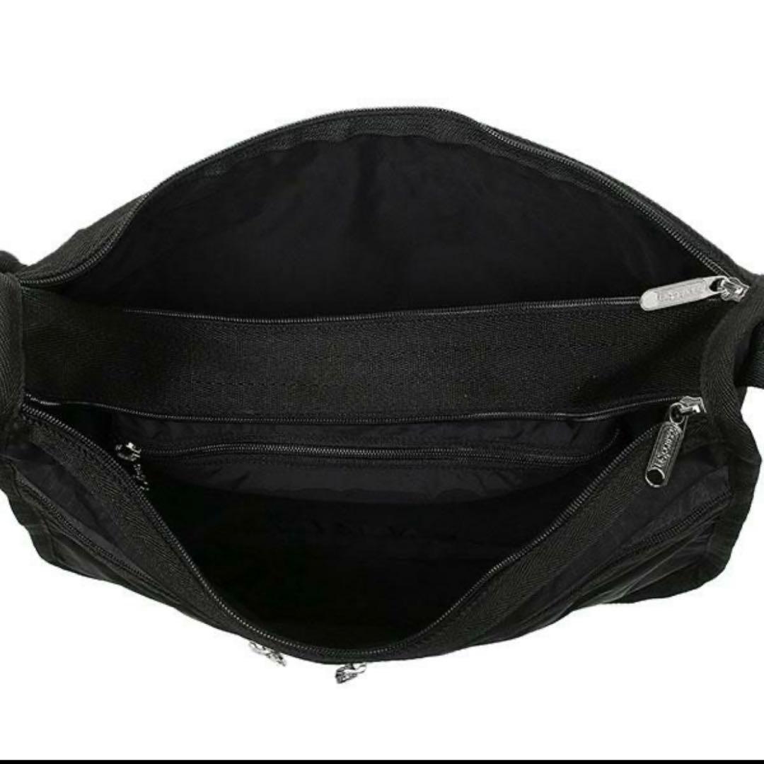 LeSportsac黒ショルダーバッグ　deluxe everyday bag