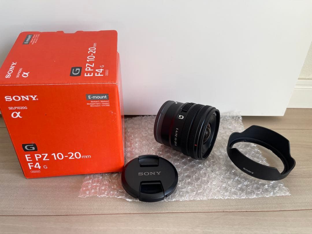SONY E PZ 10-20mm F4 G ズームレンズ