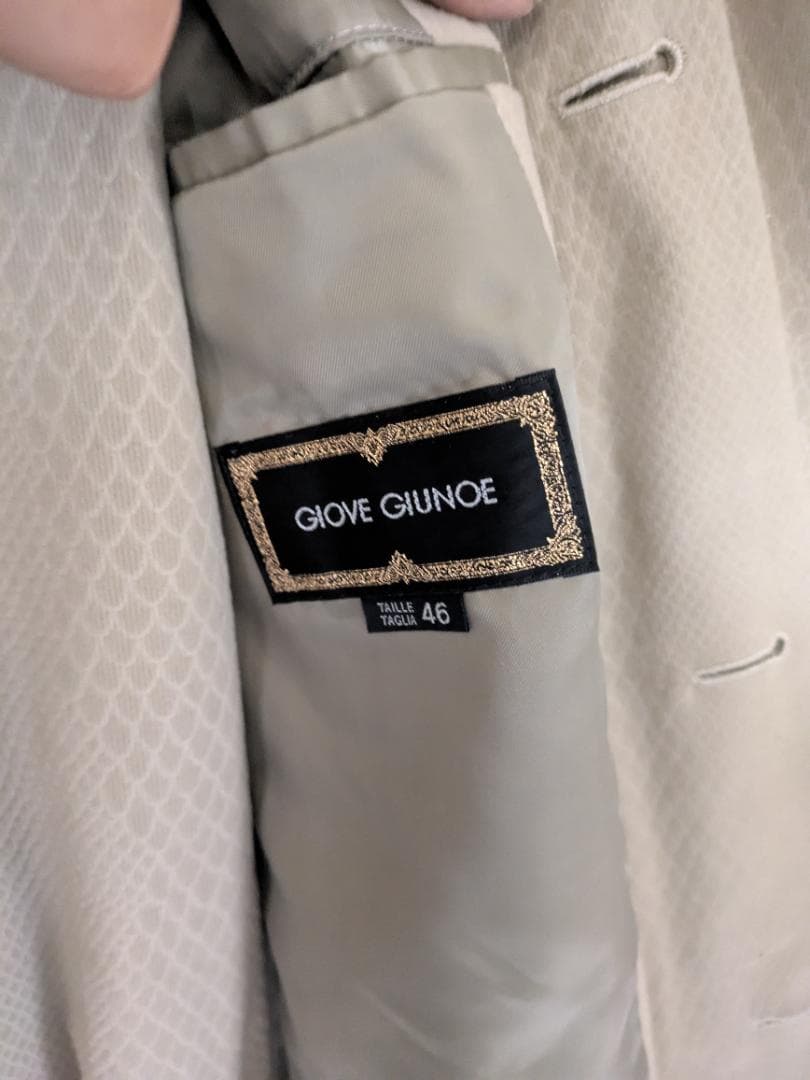 GIOVE GIUNOE スーツ　　竹内力/RIKI TAKEUCHI