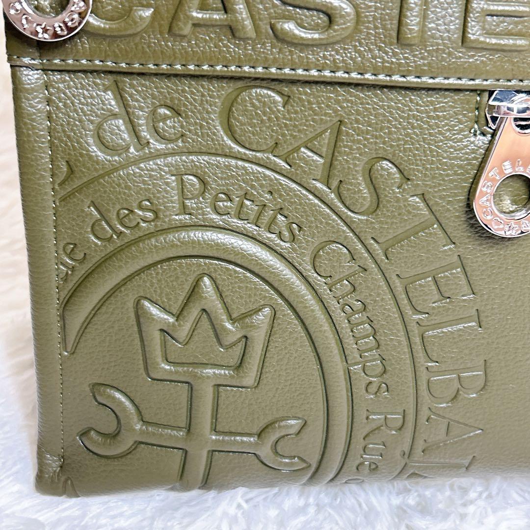 カステルバジャック ドライビング トートバッグ ダナン　カーキ