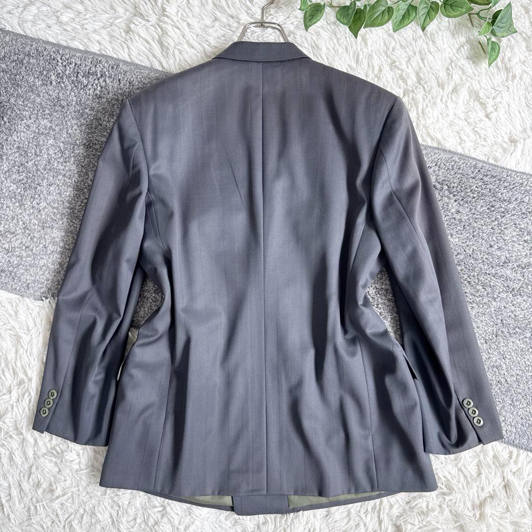 オールド　YSL イヴサンローラン セットアップ　スーツ　ダブル　グレー　y2k