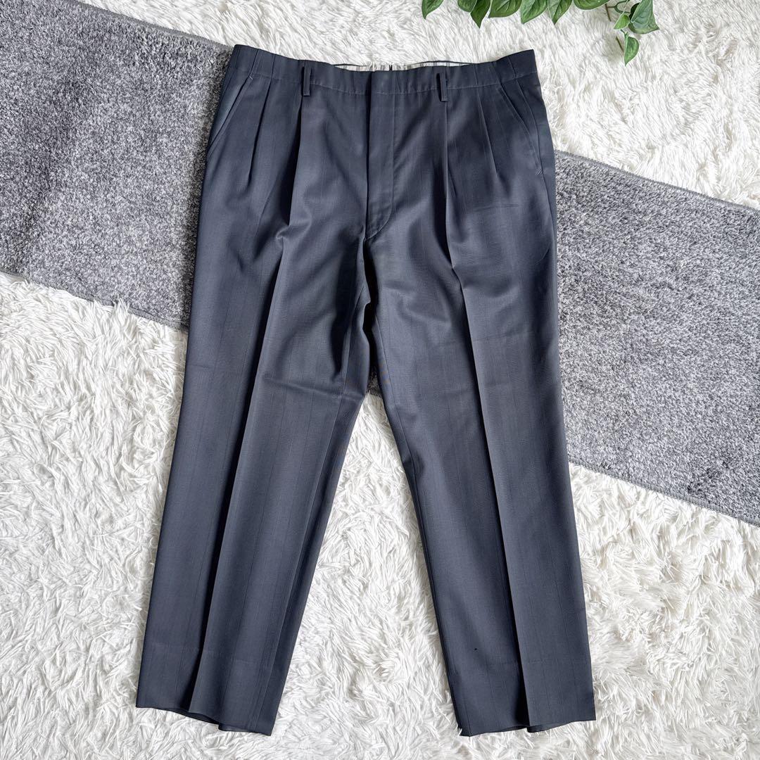 オールド　YSL イヴサンローラン セットアップ　スーツ　ダブル　グレー　y2k