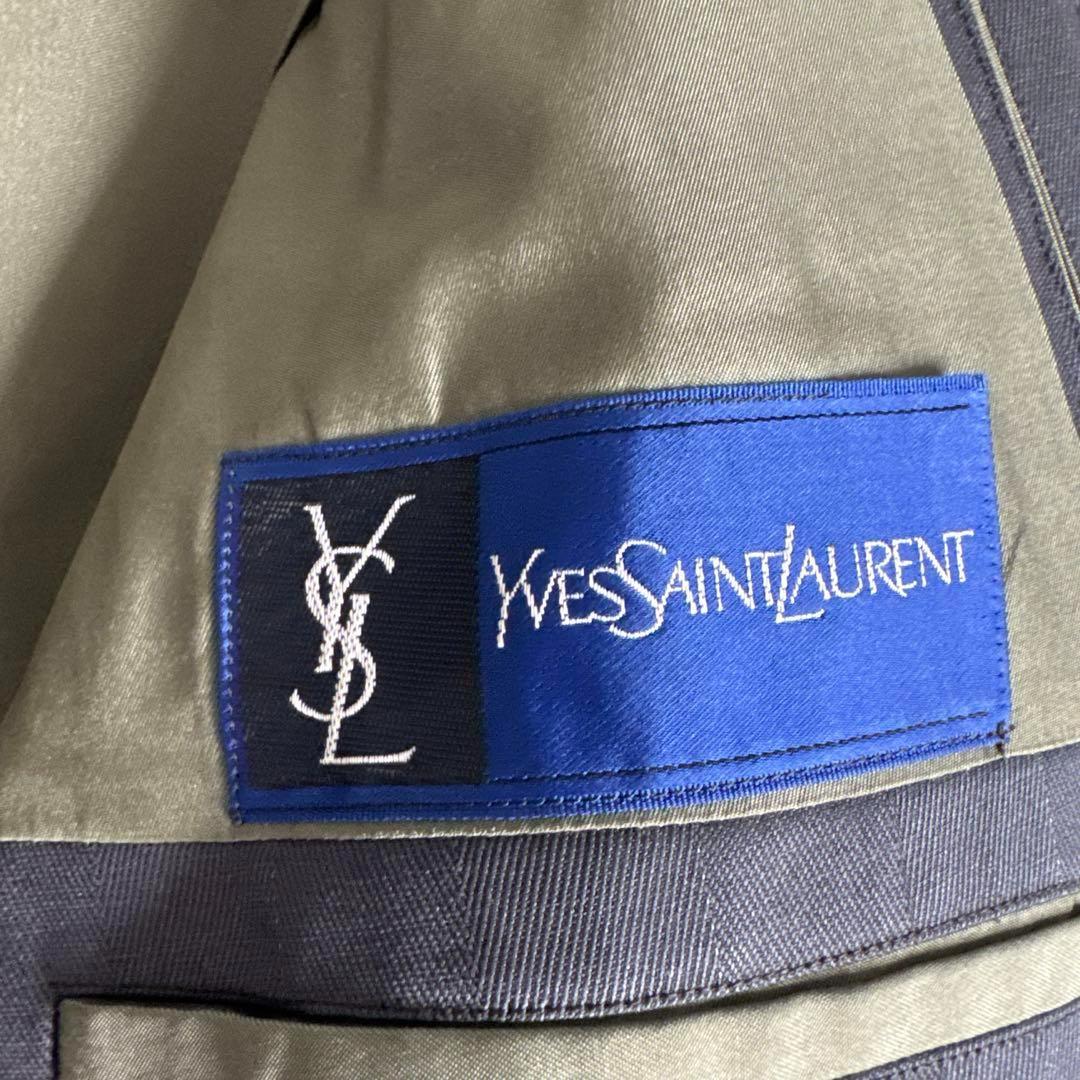オールド　YSL イヴサンローラン セットアップ　スーツ　ダブル　グレー　y2k
