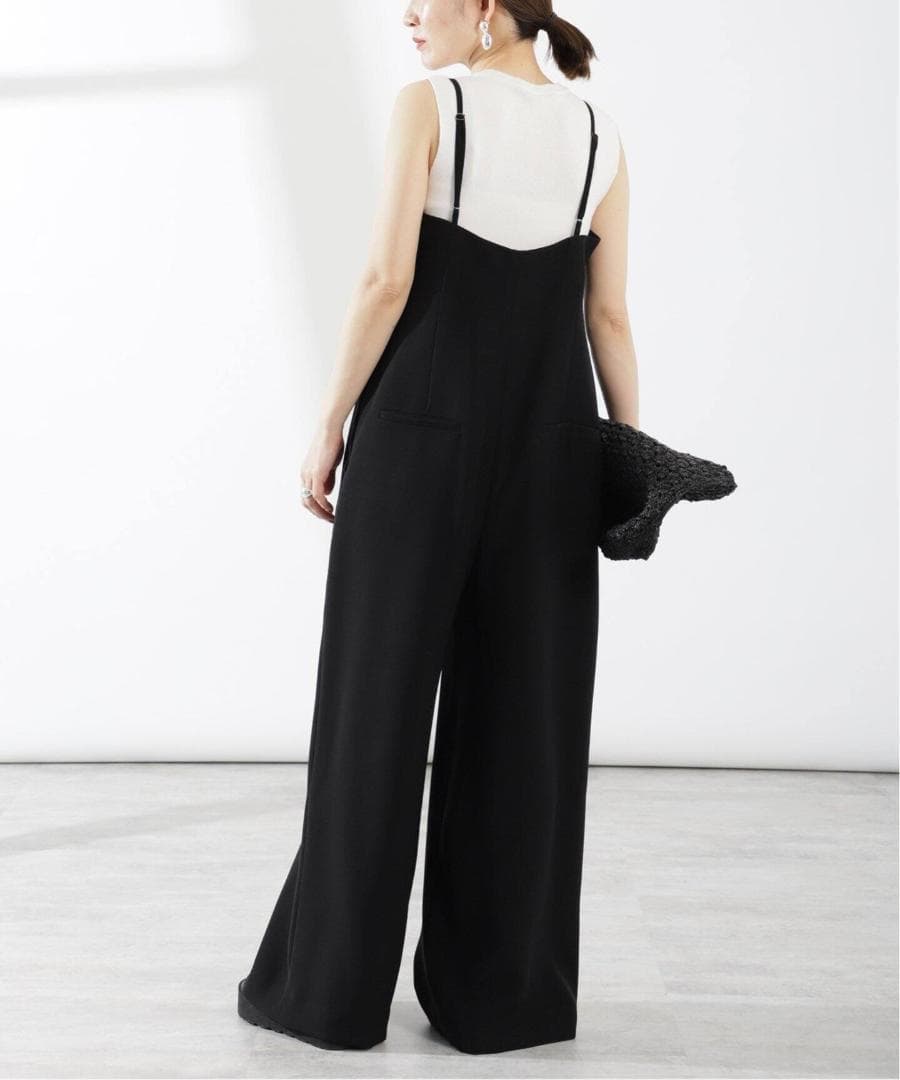 VERMEIL par iena 新品 ストレッチダブルクロス オールインワン