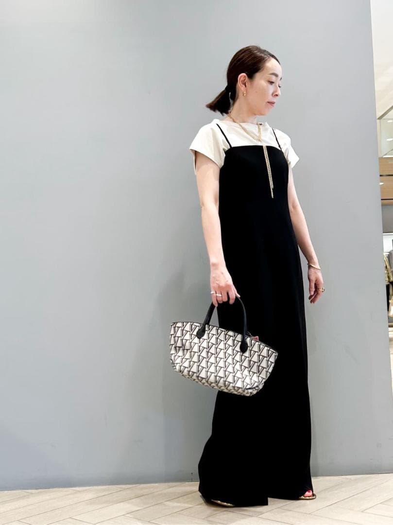 VERMEIL par iena 新品 ストレッチダブルクロス オールインワン