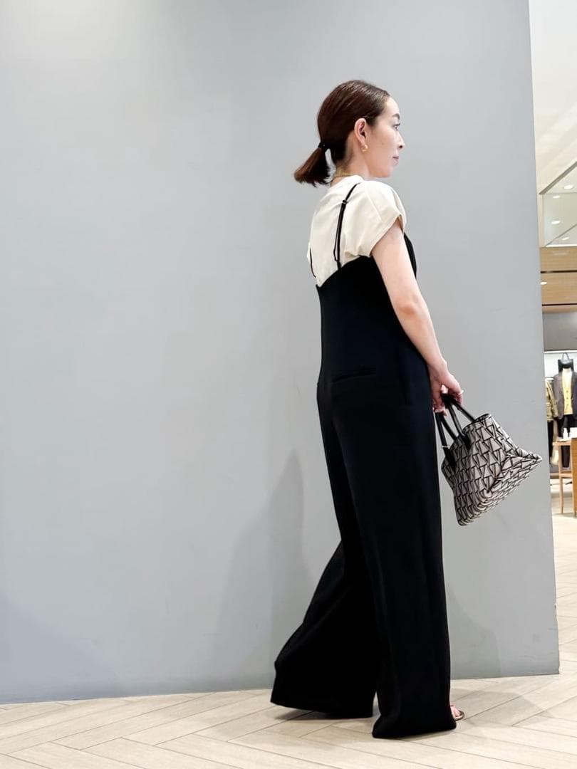 VERMEIL par iena 新品 ストレッチダブルクロス オールインワン