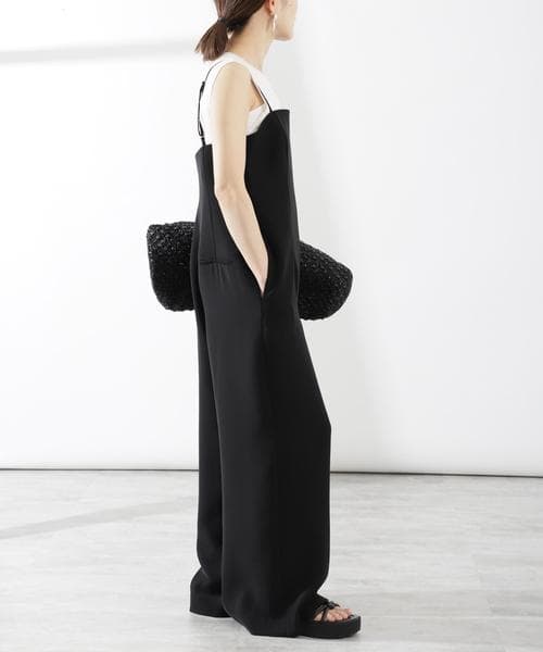 VERMEIL par iena 新品 ストレッチダブルクロス オールインワン