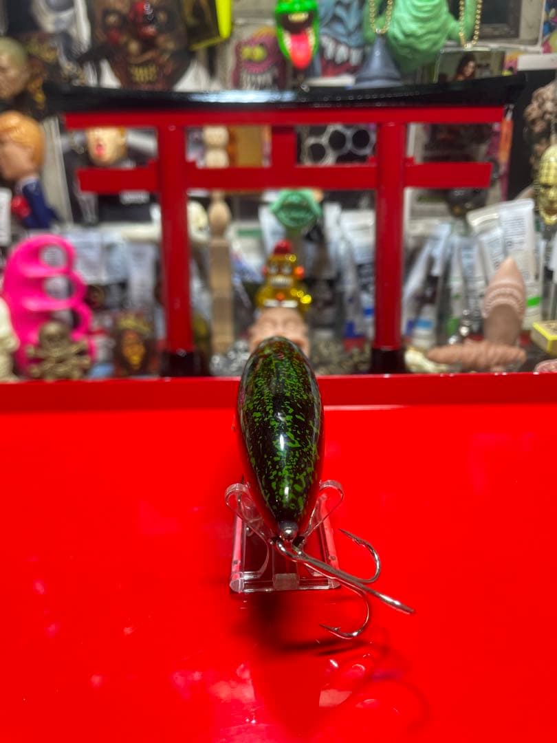 サーフェイスジョー　表層暴鮫　漆塗り　宝物ルアー　ペンシル