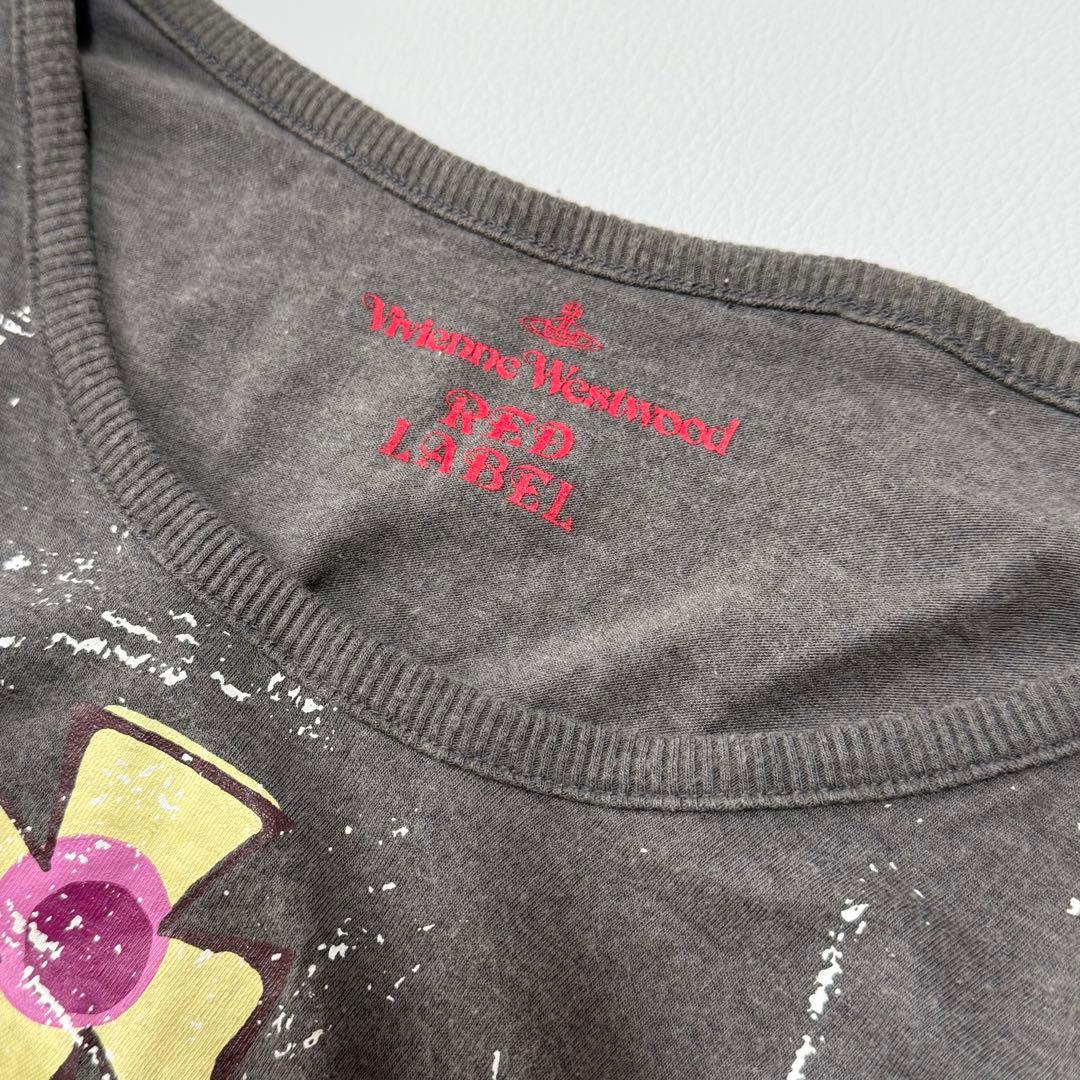 ヴィヴィアンウエストウッド 香水ボトル オーブ プリント ロンT M 日本製