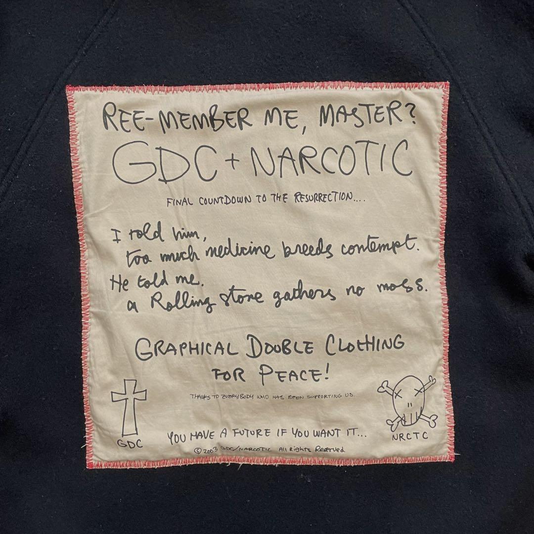 GDCジ-ディ-シ- 03s 日本製 ウール 中綿キルティング ダッフルコート