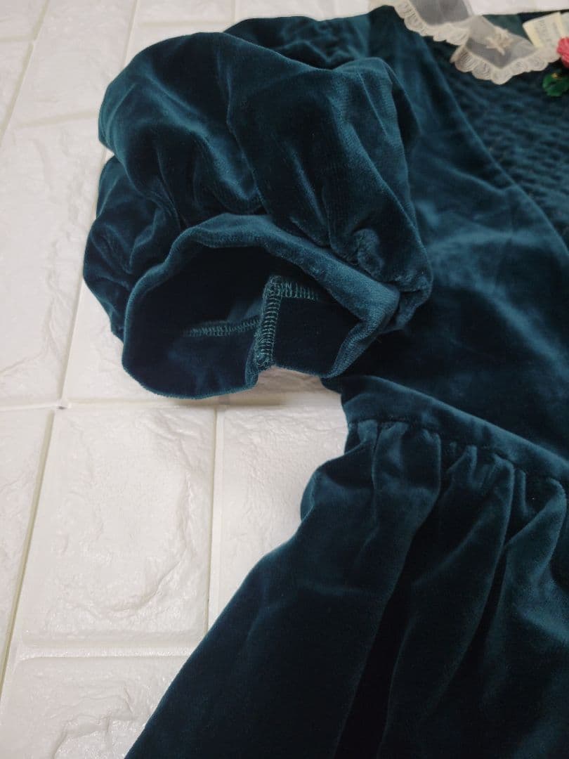 Laura Ashley Mother & Childベロアワンピース140cm