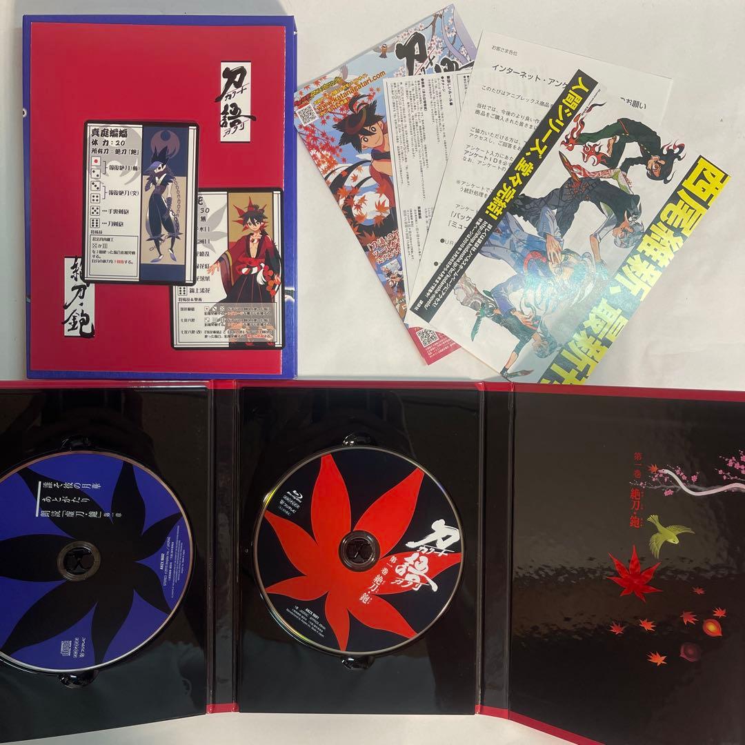 【全巻収納BOX付・極美品】刀語 Blu-ray 完全生産限定版 全12巻
