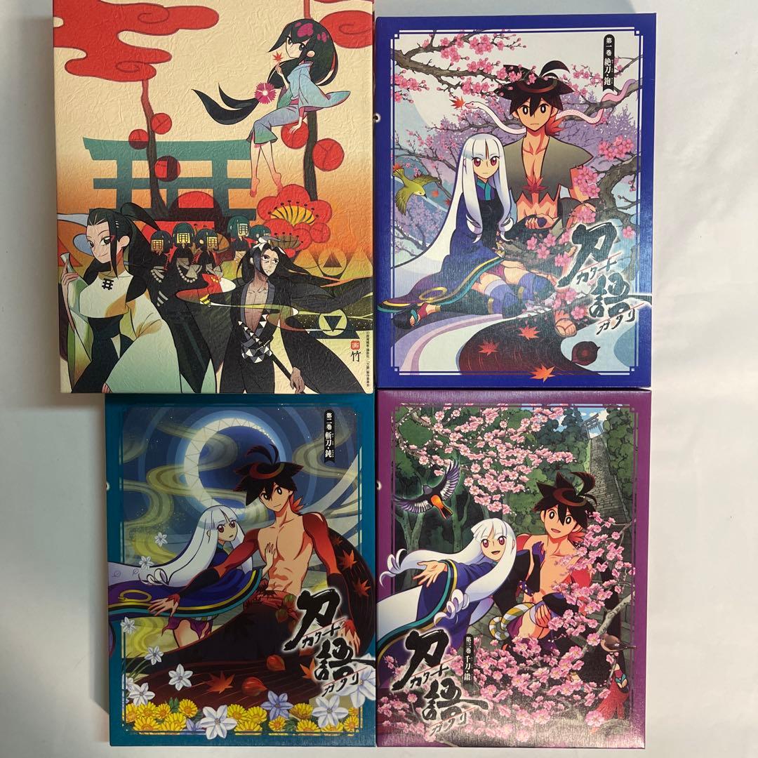 【全巻収納BOX付・極美品】刀語 Blu-ray 完全生産限定版 全12巻