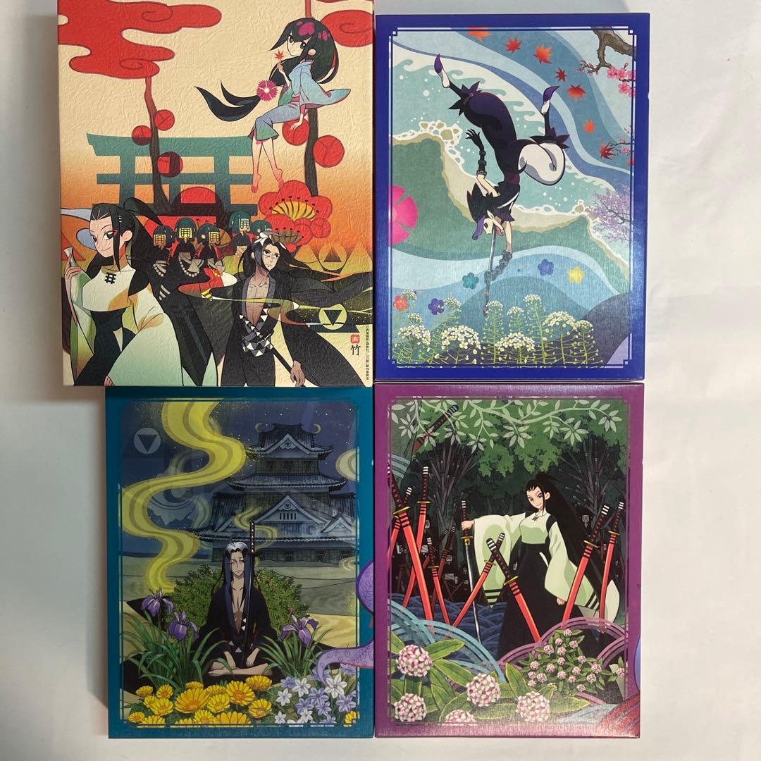 【全巻収納BOX付・極美品】刀語 Blu-ray 完全生産限定版 全12巻