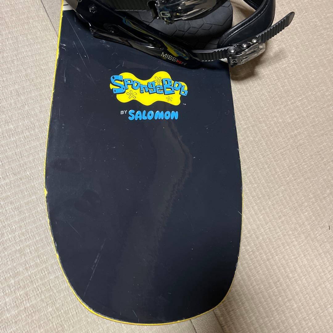 サロモン　キッズ　スノーボード　burton ビンディング　セット　120
