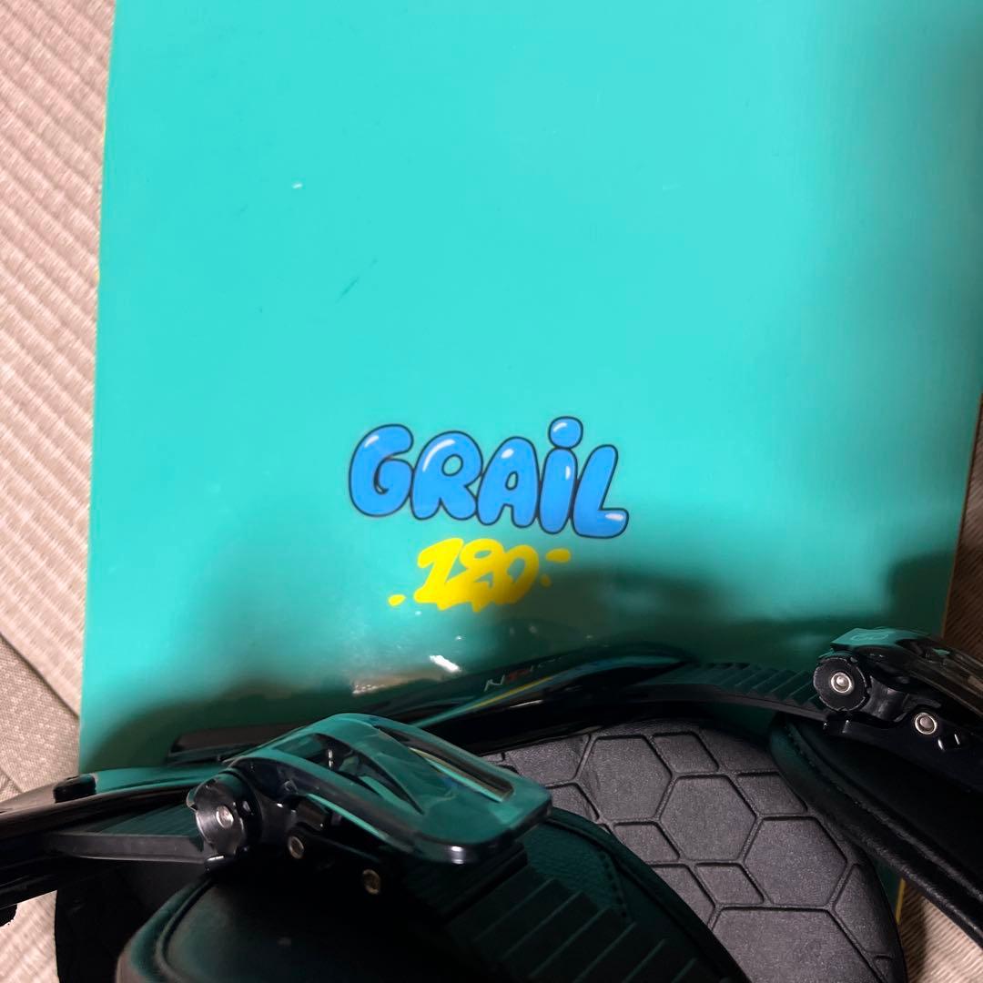 サロモン　キッズ　スノーボード　burton ビンディング　セット　120