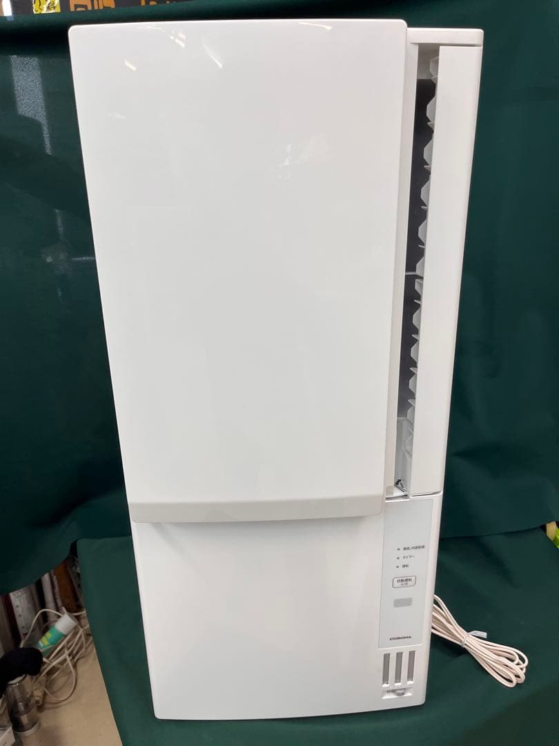 超美品25年製CORONA CWH-A1825R-W 窓エアコン 冷暖ホワイト