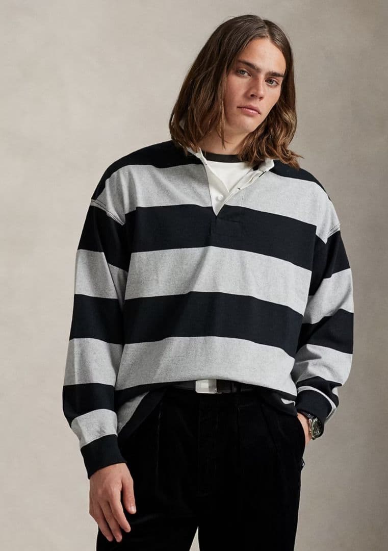 【新品未使用】ラルフローレン ラガーシャツ Sサイズ ビッグフィット