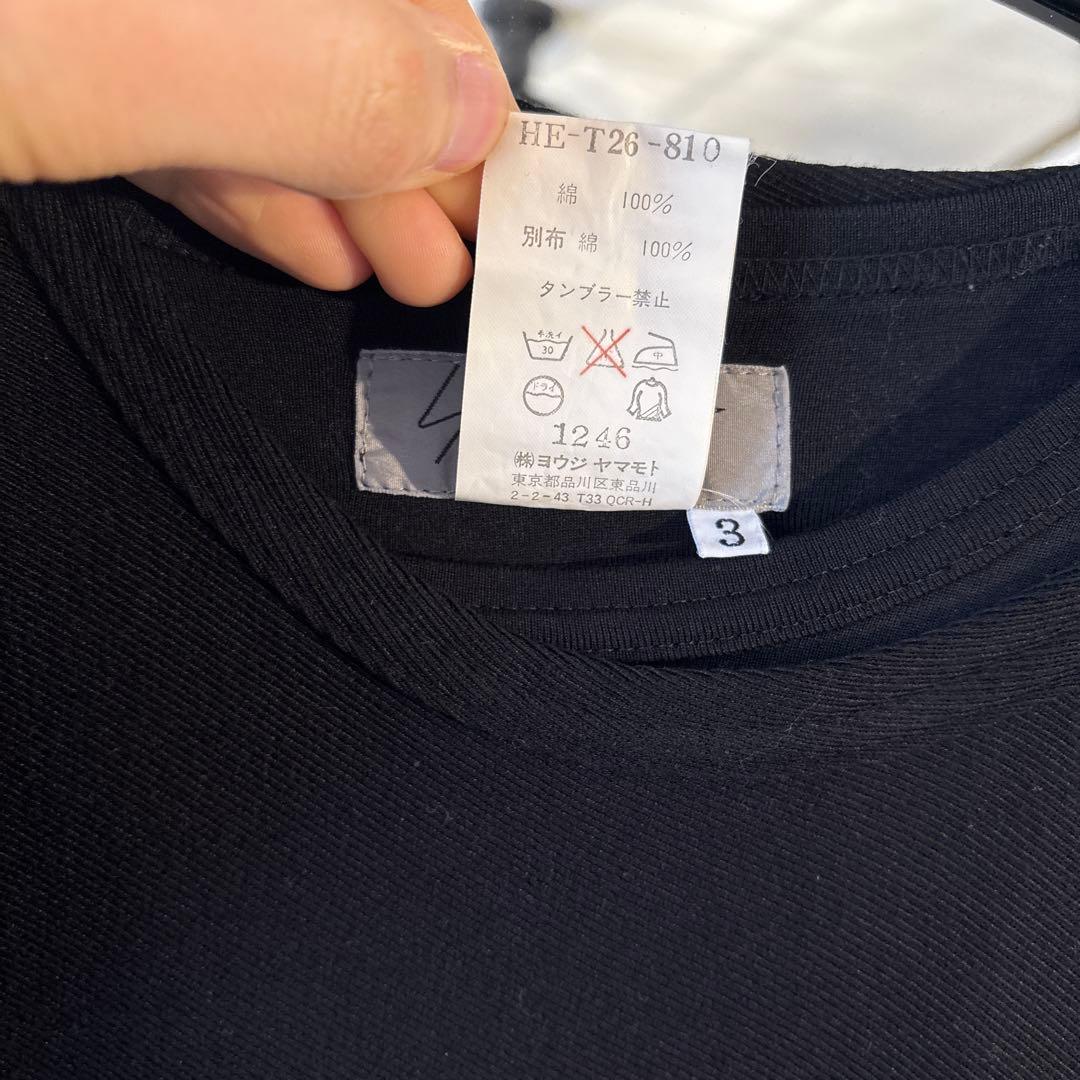 00s ヨウジヤマモトプールオム　レイヤード　ロンT