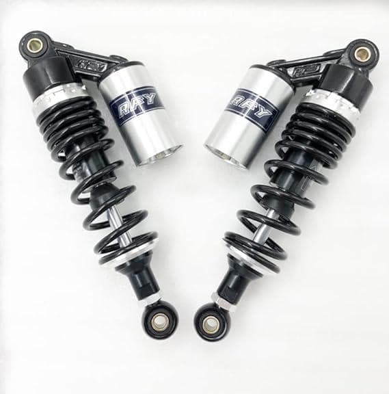 Hegeiisy 280mm 7mmスプリングオートバイ用 リアサスペンション