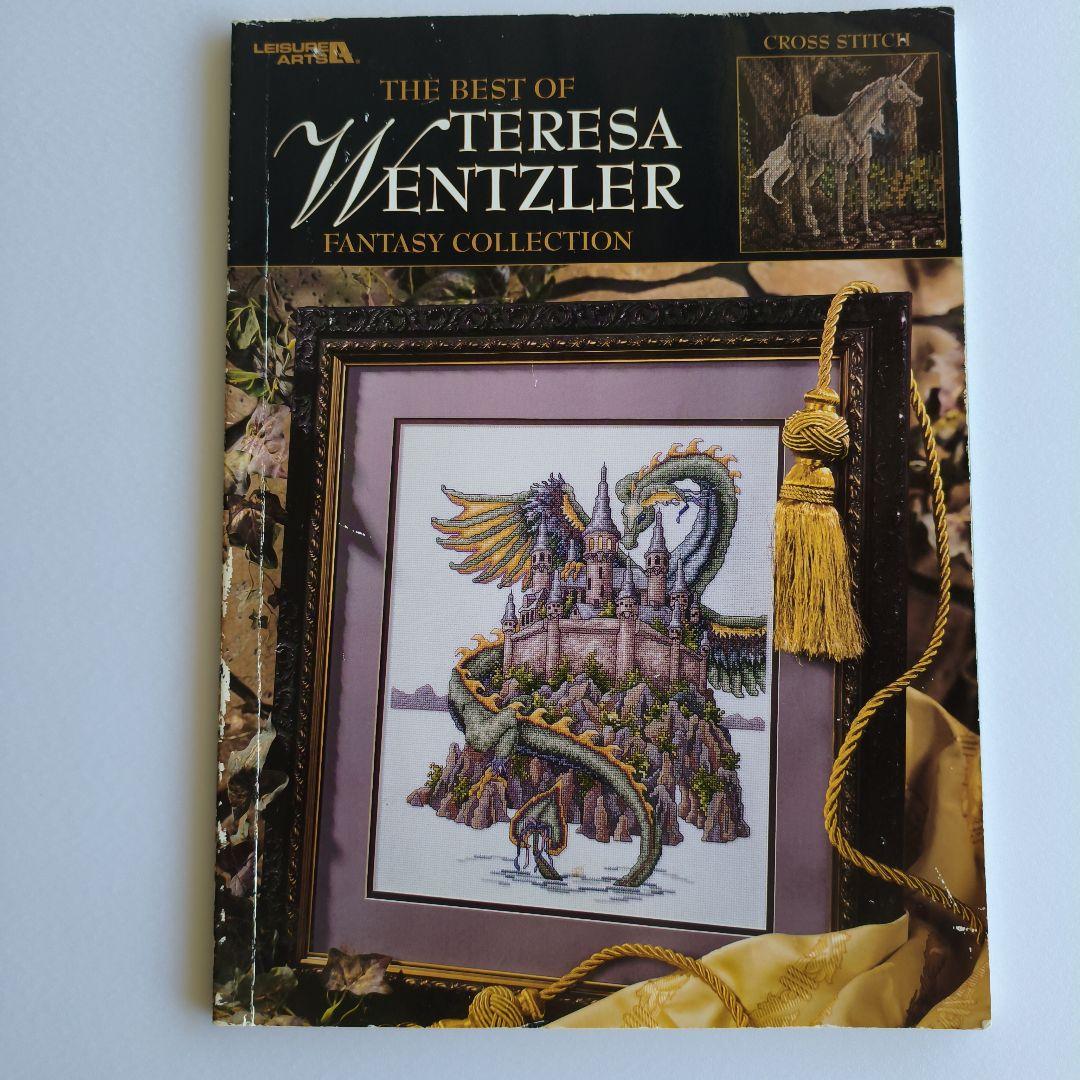 クロスステッチ　絶版洋書　テレサ・ウェンツェラー
