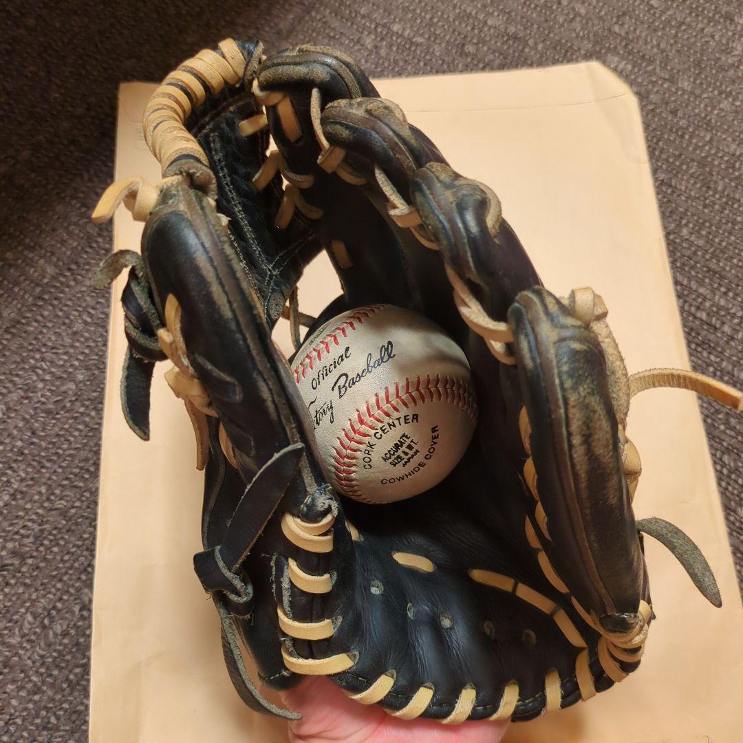 ミズノプロ　MIZUNO PRO　 硬式野球グローブ 黒