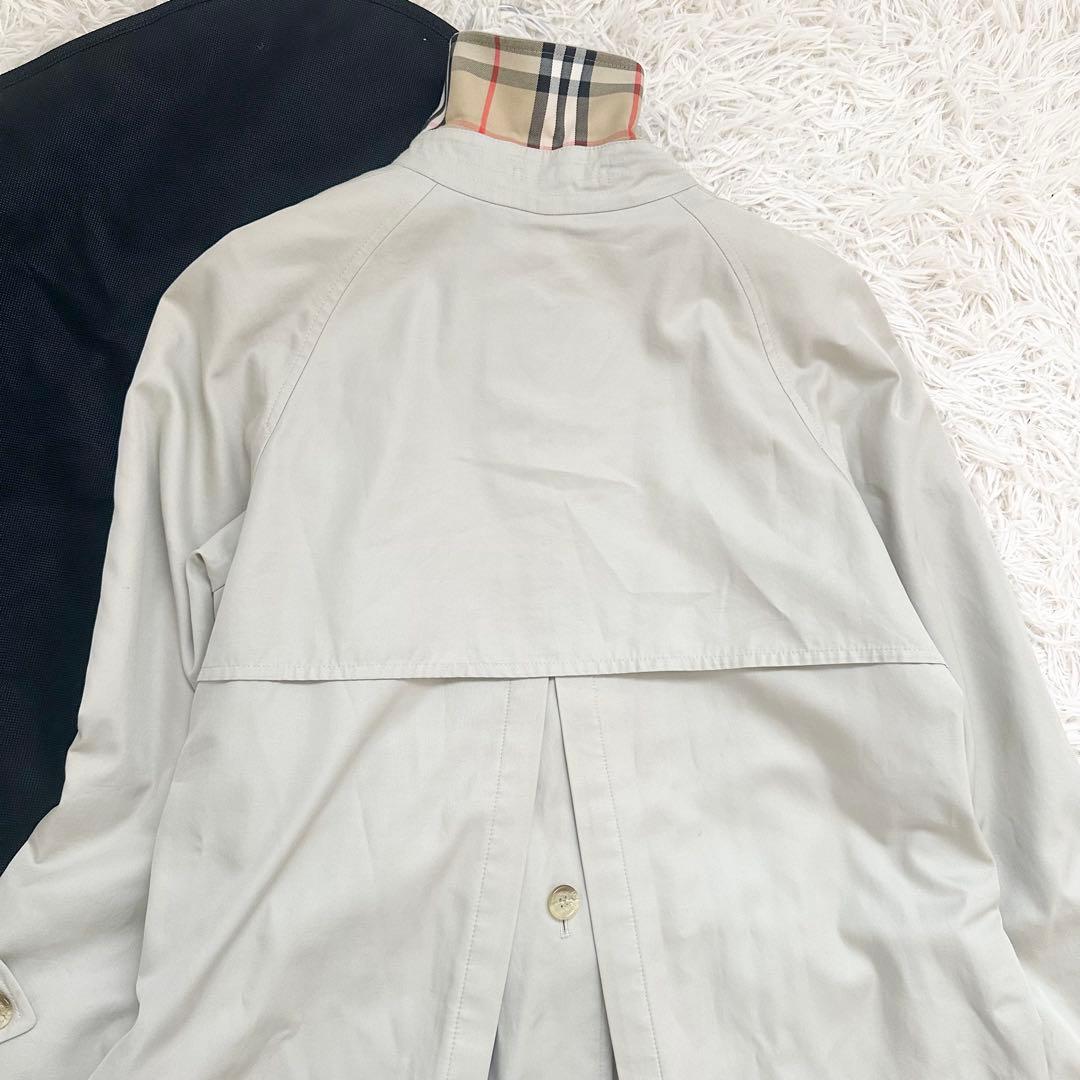 バーバリーロンドン ライナー付き ステンカラーコート ライトベージュ ロング M