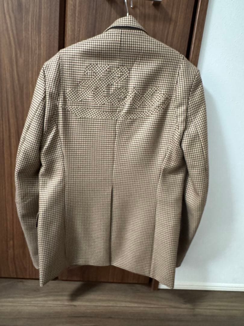 コ*降様 MASU VARSITY TAILORED JACKET(BROWN)