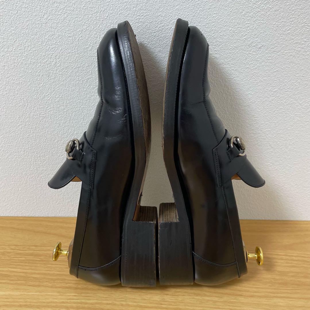 グッチ　ホースビットローファー　レザー　ブラック 43.5