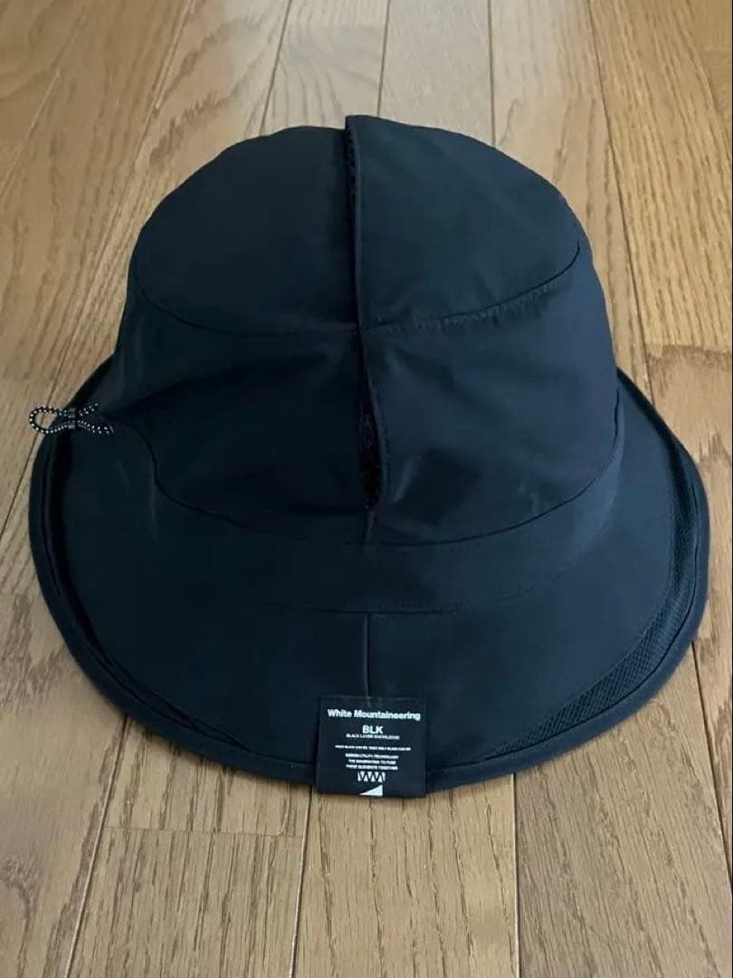 帽子 white mountaineering BLK crosspeak hat