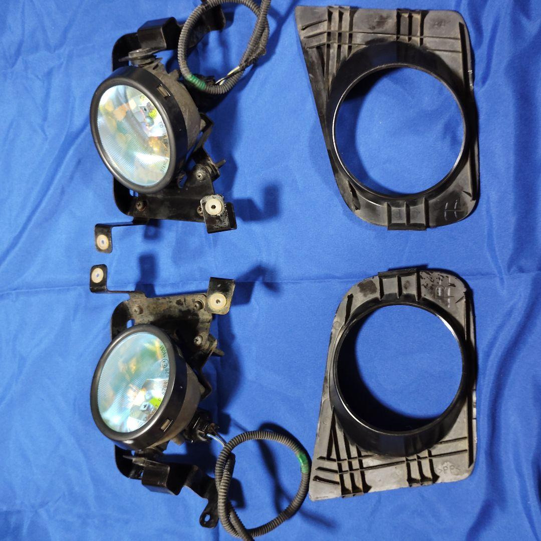 エリシオン型式 RR4 フォグランプ左右 カバー付 マルチコート イエロー