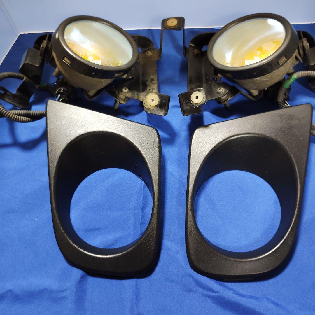 エリシオン型式 RR4 フォグランプ左右 カバー付 マルチコート イエロー