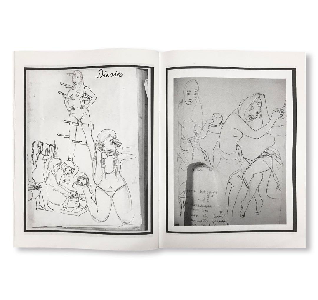 絶版‼️ Rita Ackermann ドローイング集 sonic youth