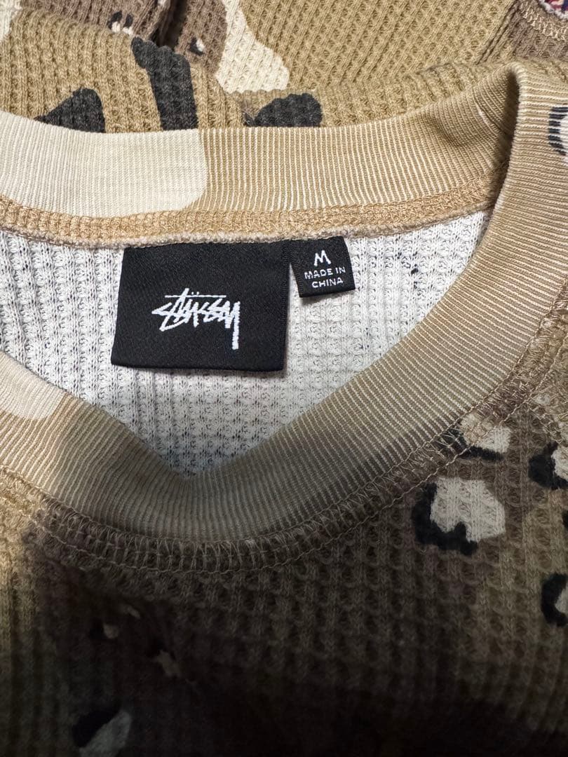 STUSSY BASIC THERMAL DESERT CAMO サーマル M