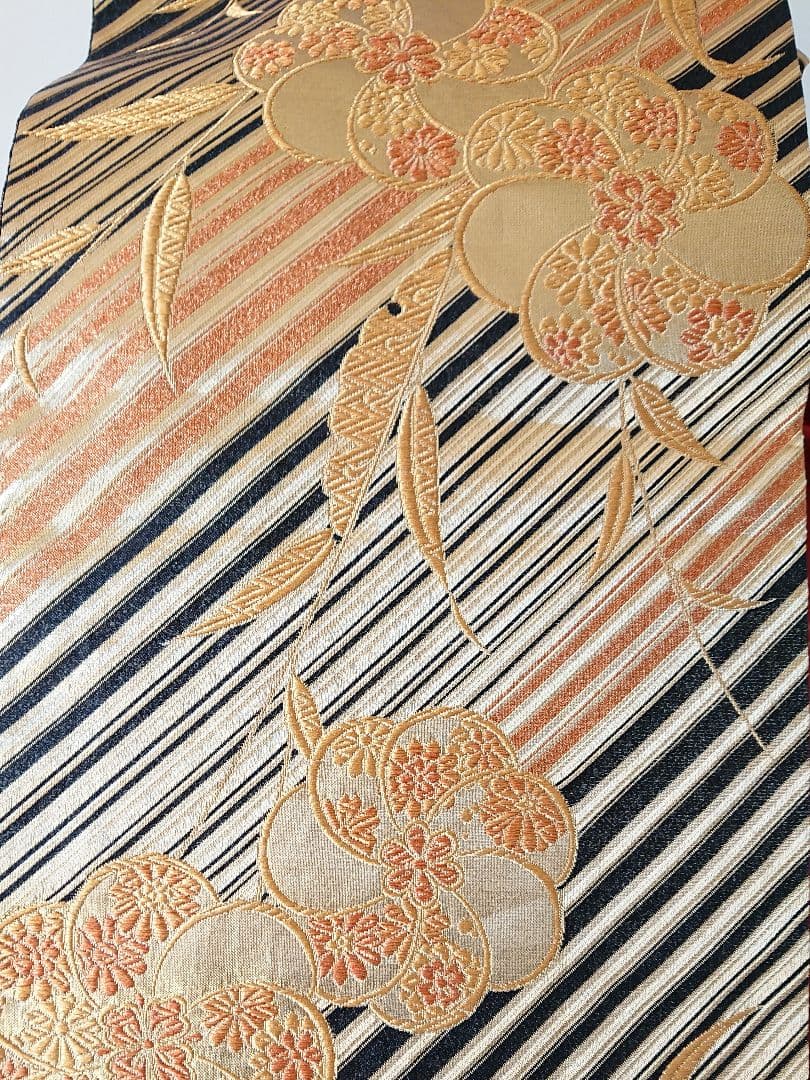 正絹 振袖 袋帯 2点セット 小柄な方用