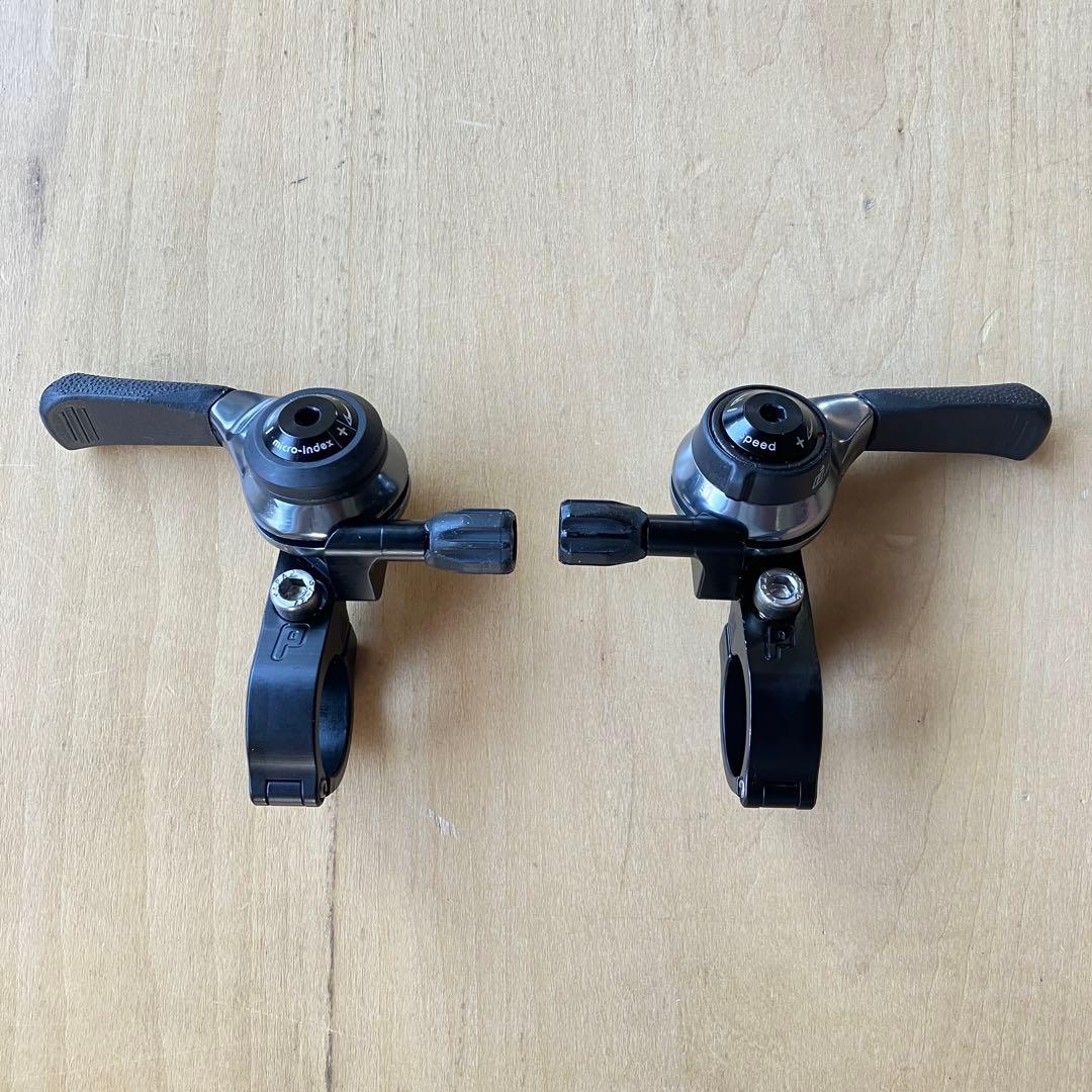 パーツ PAUL Microshift Thumbies MTB 2/3x11