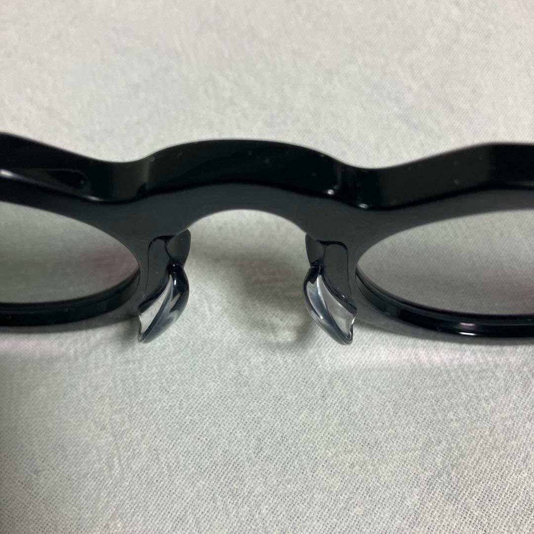 美品！レスカ ルネティエ/ピカ ブラック度なしグレー調光レンズ【ノーズカスタム】