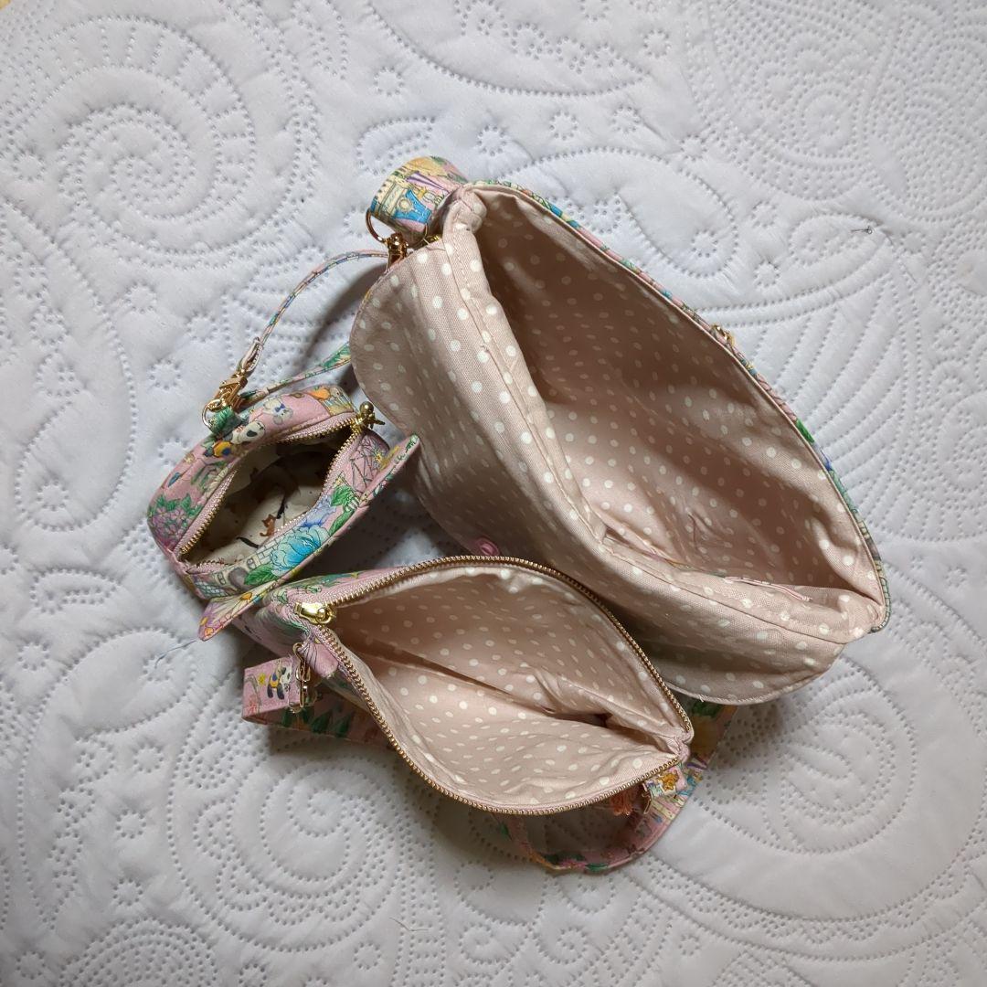 ドルビロ…おとぎの国の猫と仲間たち 大きめ猫ショルダーバッグ…他3点