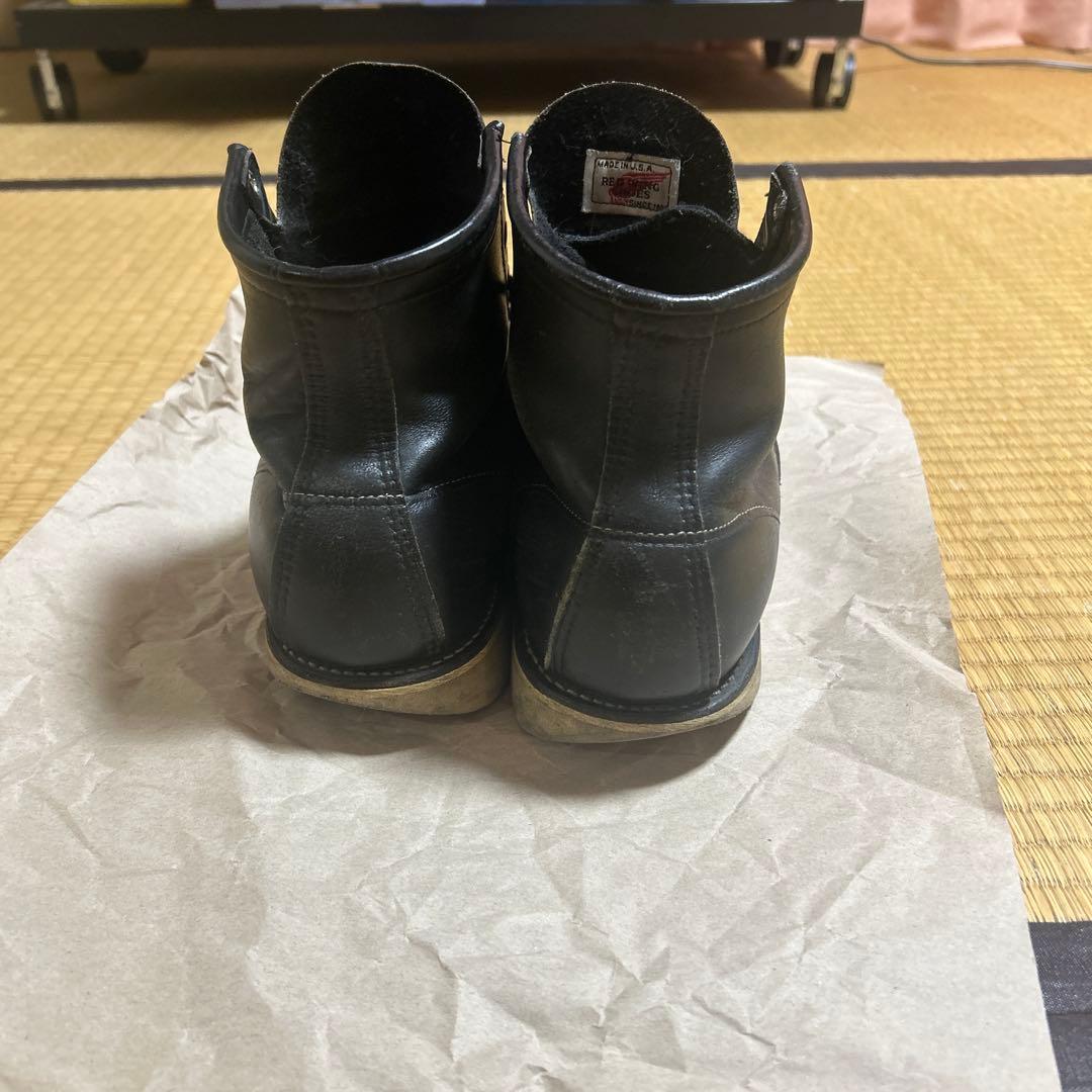 レッドウィングブーツ　アメカジ　メンズ　ブラック