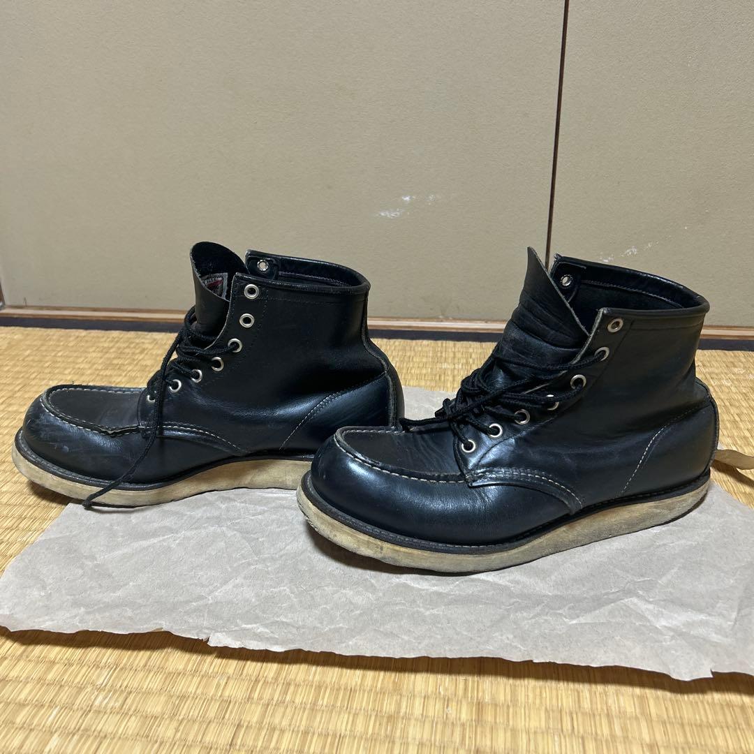 レッドウィングブーツ　アメカジ　メンズ　ブラック