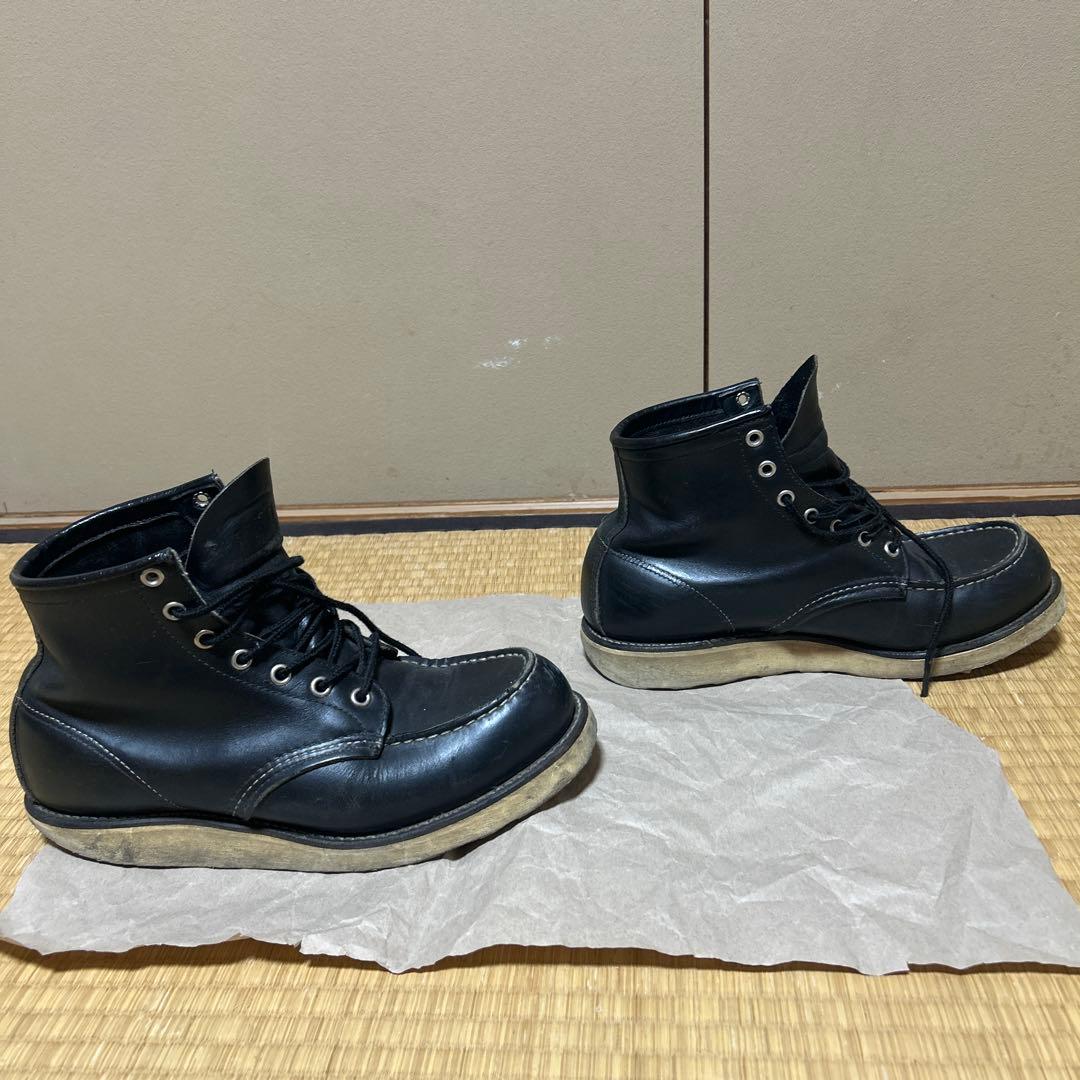 レッドウィングブーツ　アメカジ　メンズ　ブラック