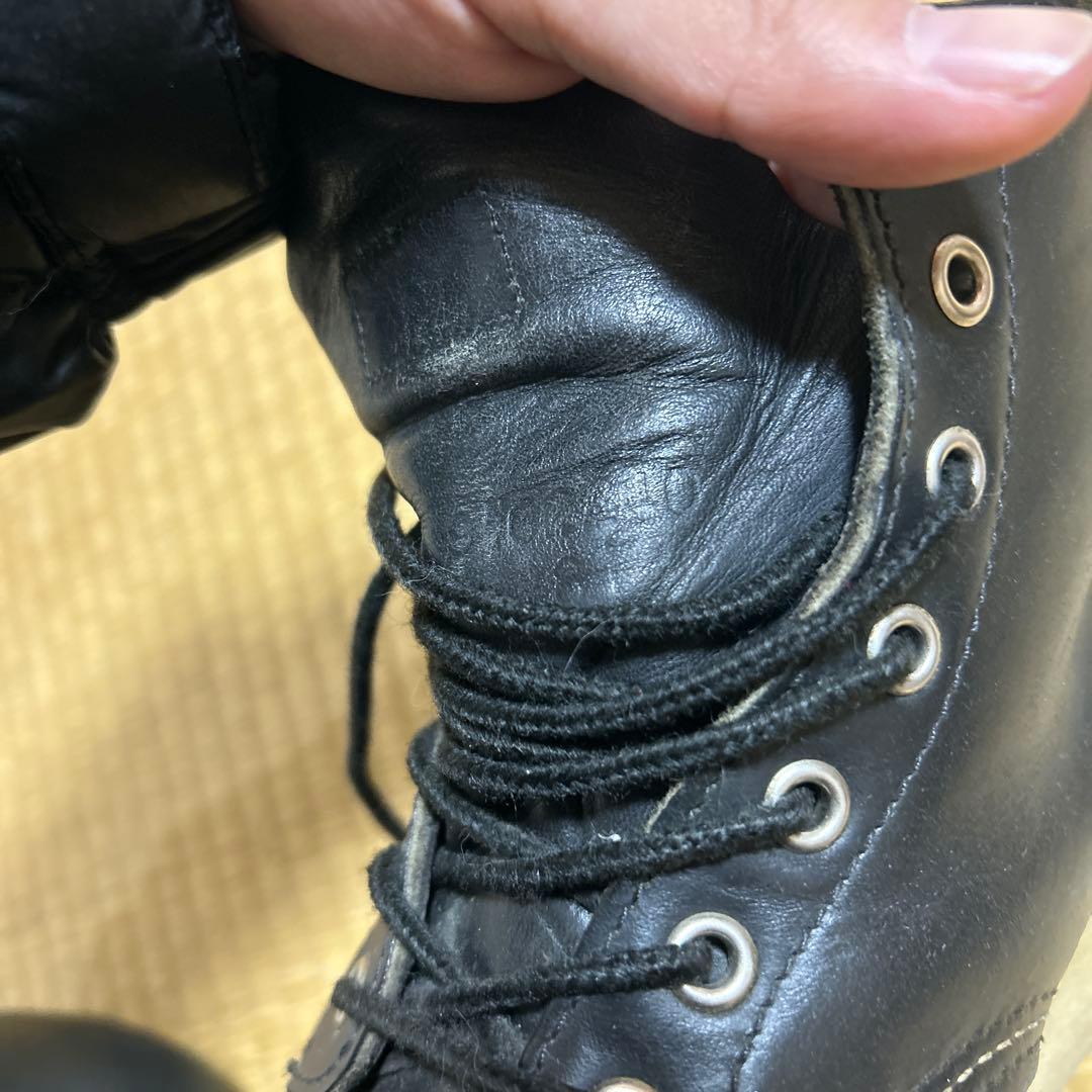 レッドウィングブーツ　アメカジ　メンズ　ブラック