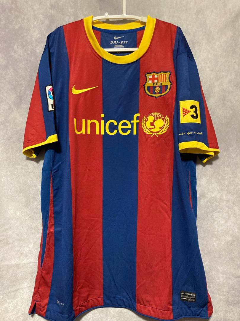 【正規品】メッシ　バルセロナ　10/11ホームレプリカ