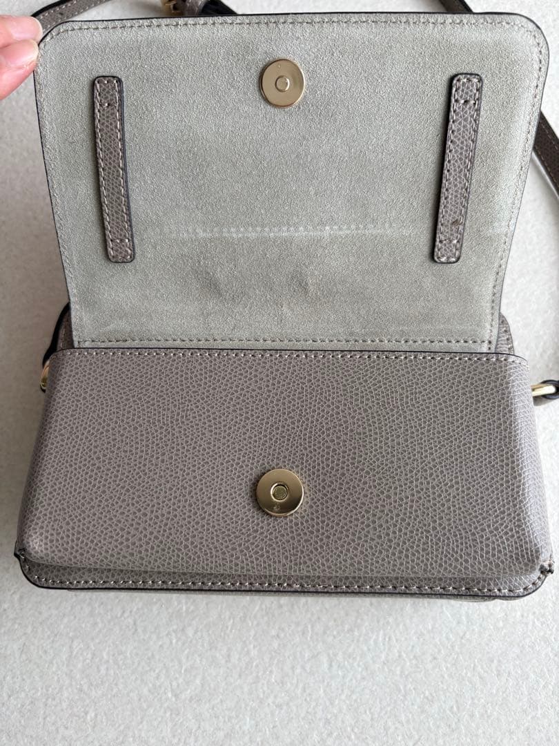 【極美品】FURLA フルラ ショルダーバッグ グレージュ