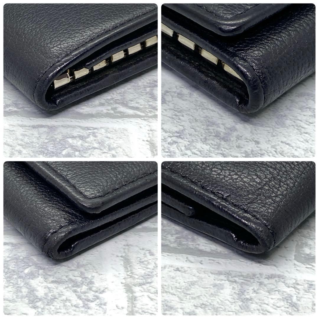 CHANEL  キーケース 6連  カメリア 黒 バタフライ ココマーク 型押し