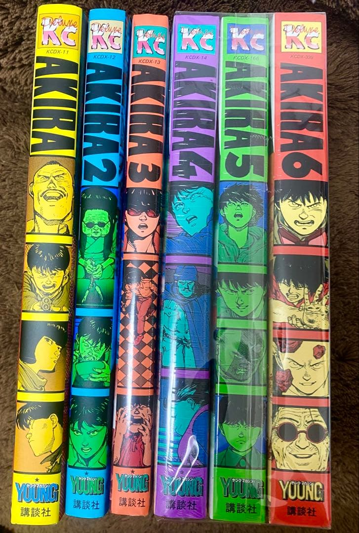 未開封多数有☆AKIRA 全巻セット 1-6 大友克洋先生