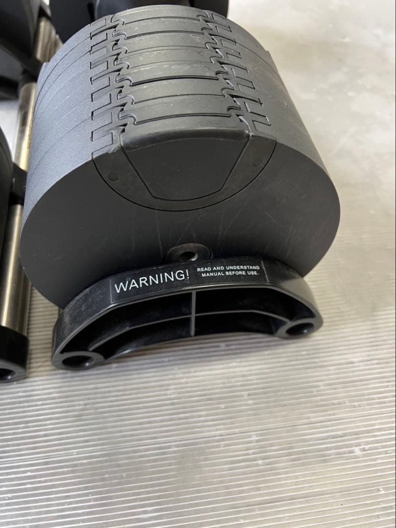 可変式ダンベル　フレックスベル　NUOBELL 2kg刻み32kg 16段階調整